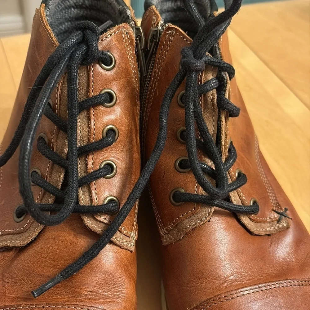 Men's Bull Boxer Adyn Boots. Brown leather. Size 8